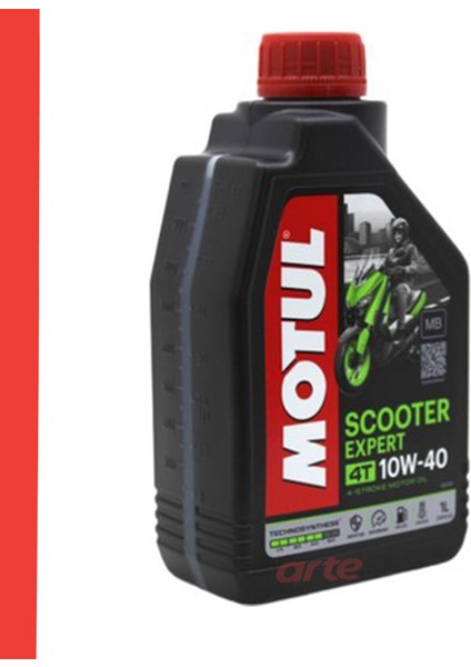 Scooter Expert 10W-40 4 T MB Motosiklet Motor Yağı Güncel Ürün 3 Adet