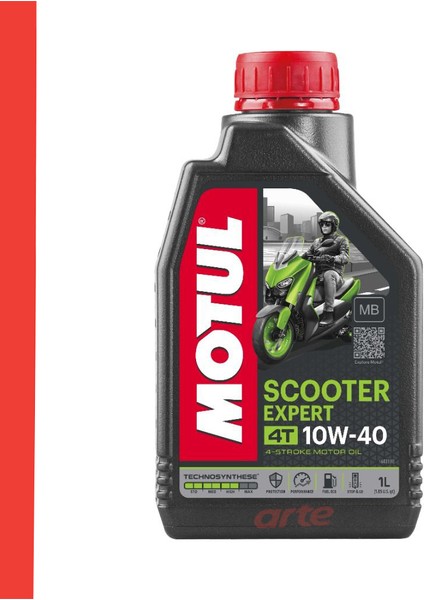 Scooter Expert 10W-40 4 T MB Motosiklet Motor Yağı Güncel Ürün 3 Adet