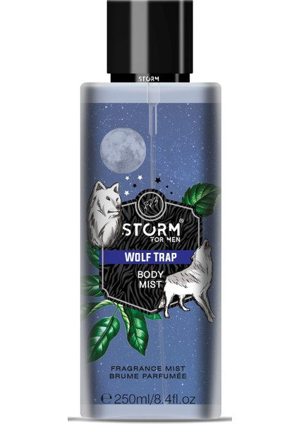 Men Wolf Trap Vücut Spreyi 250 ml