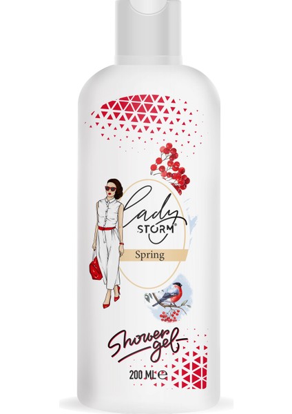 Women Spring Body Duş Jeli 200 ml