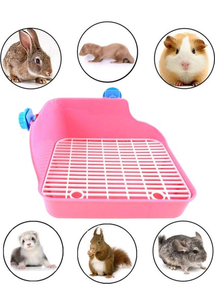 Pet Hamster Tuvalet Köşe Tepsileri Pet 28X22X16CM (Yurt Dışından) modelleri