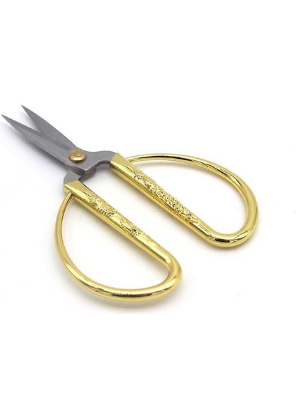 Altın Renk Motifli Vintage Dikiş Makası 15CM fiyatları