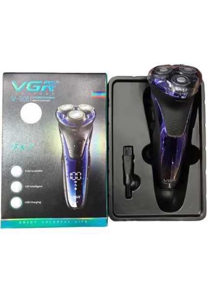 Islak ve Kuru Şarjlı Tıraş Makinesi V-306 modelleri