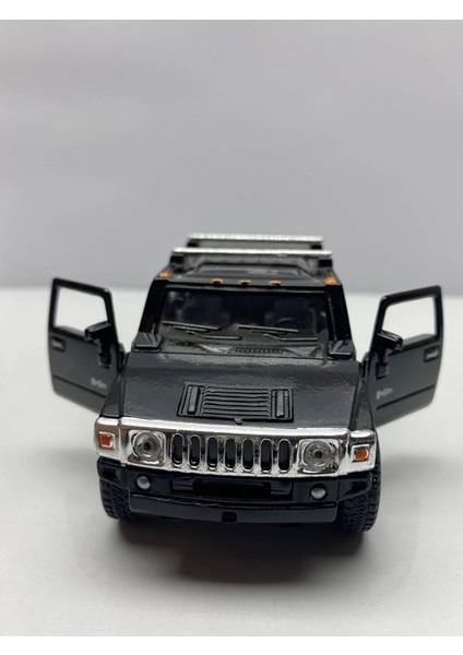 Hummer H2 Suv Diecast,lisanslı Metal Çek Bırak Model Araba