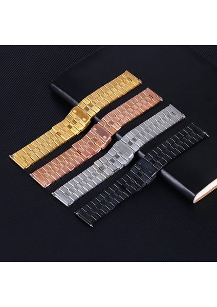 Amazfit Gtr 3 / Amazfit Gtr 3 Pro Uyumlu Lüx Çelik Kordon 22MM fırsatları
