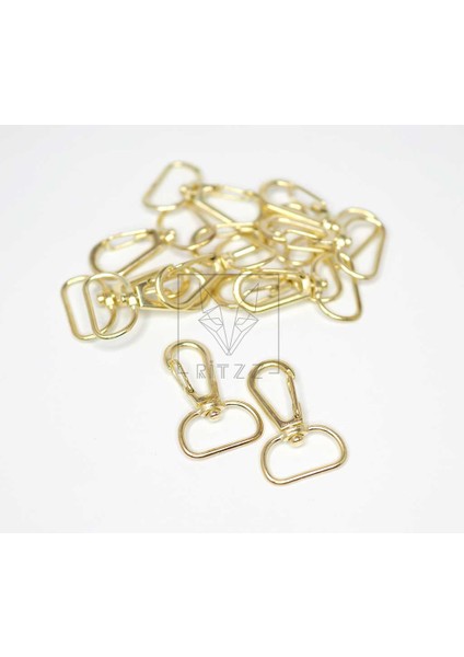 Telli Kanca 2 cm Gold (Adet)