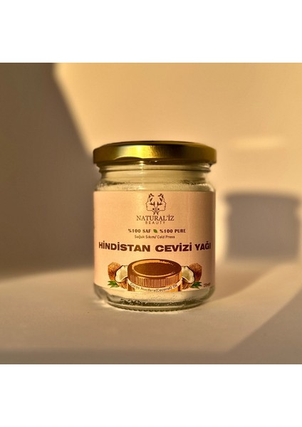 Hindistan Cevizi Yağı %100 Saf Soğuk Sıkım