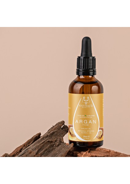 Naturaliz Beauty Argan Yağı %100 Saf Soğuk Sıkım