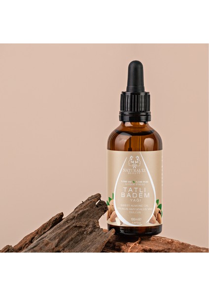 Tatlı Badem Yağı %100 Saf Soğuk Sıkım