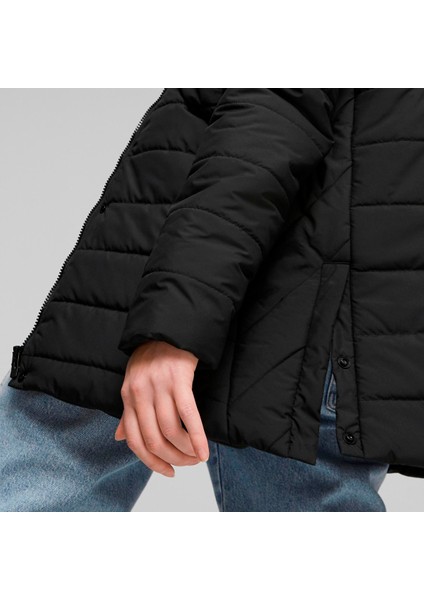 Essentials Padded Kadın Siyah Mont fırsatları