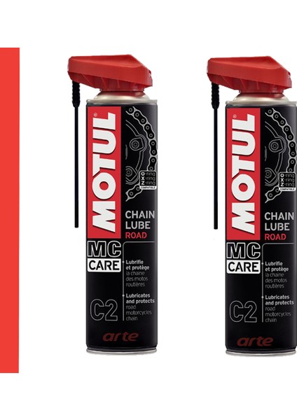 C2 Zincir Yağı 400 ml Chaın Lube Road 3 Adet modelleri