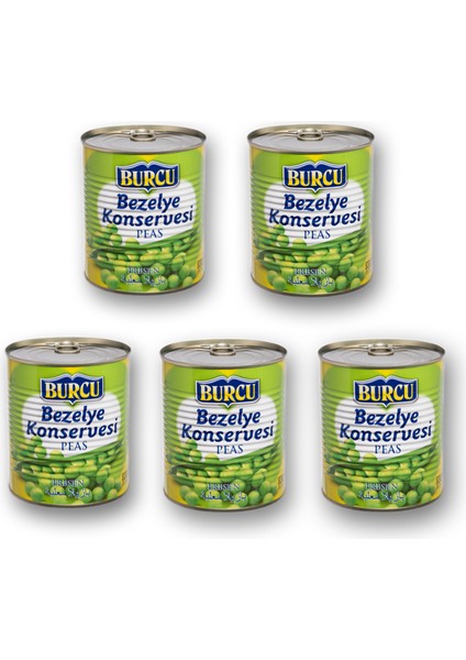 Bezelye Konservesi 830 gr x 5 Adet