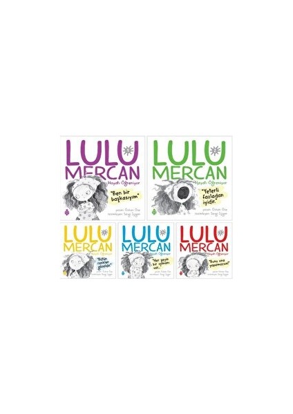 Lulu Mercan - Hayatı Öğreniyor Seti (5 Kitap)