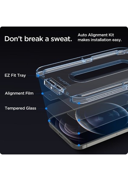 Epro iphone 14 Pro Uyumlu Tam Kaplayan Çok Kolay Hızlı Kurulum Ultra Dayanıklı Hayalet Ekran Koruyucu