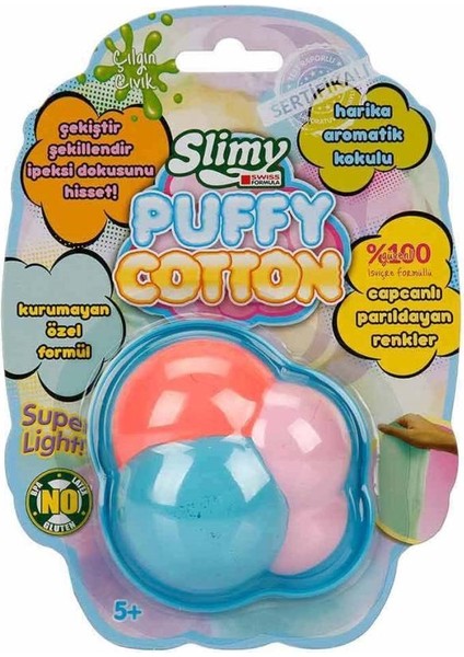 CLZ505 Slimy Bulutlu Puffy Cotton Kokulu Slimy