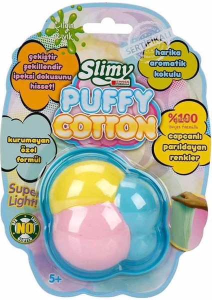 CLZ505 Slimy Bulutlu Puffy Cotton Kokulu Slimy