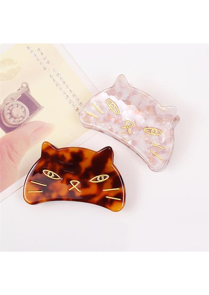 Asetik Asit Plakası Saç Tokası, Koreli Ileri Güzel Retro Basit Saç Kavrama (Yurt Dışından) modelleri