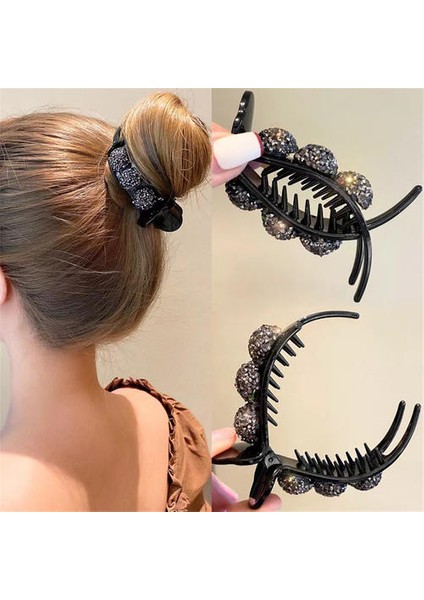 Plastik Saç Klipsi, Kore Retro Yüksek Güzel Basit Saç Klipsi (Yurt Dışından) indirimleri