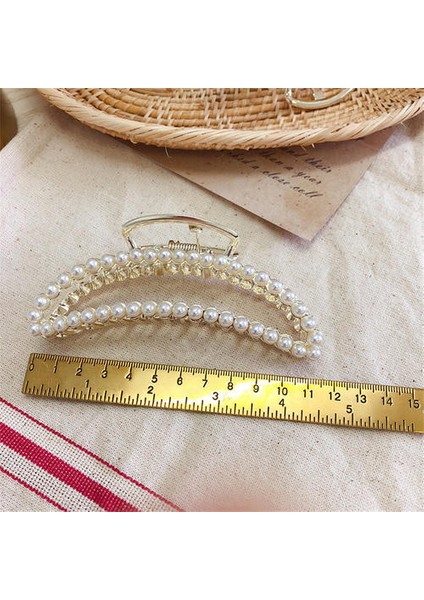 Metal Saç Klipsi, Şık, Basit, Düşük Anahtar ve Lüks Saç Klibi (Yurt Dışından) fiyatları