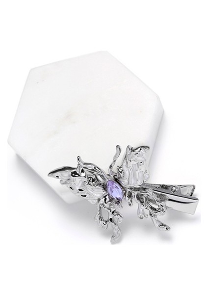 Alaşımlı Saç Tokası, Güzel, Basit ve Kıdemli Basit Retro Saç Klibi (Yurt Dışından)