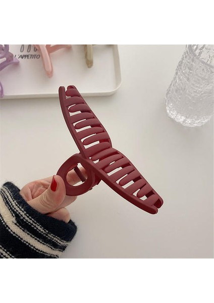 10PCS Asetat Plaka Saç Klipsi, Düşük Anahtarlı Basit Moda Lüks Saç Klibi (Yurt Dışından)