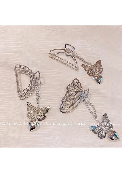3pcs Metal Saç Klibi, Lüks Moda Düşük Anahtar Romantik Saç Klibi (Yurt Dışından)