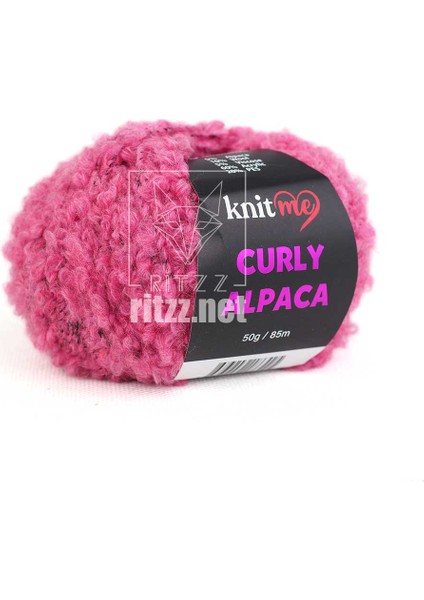 Curly Alpaca KC05 Pembe