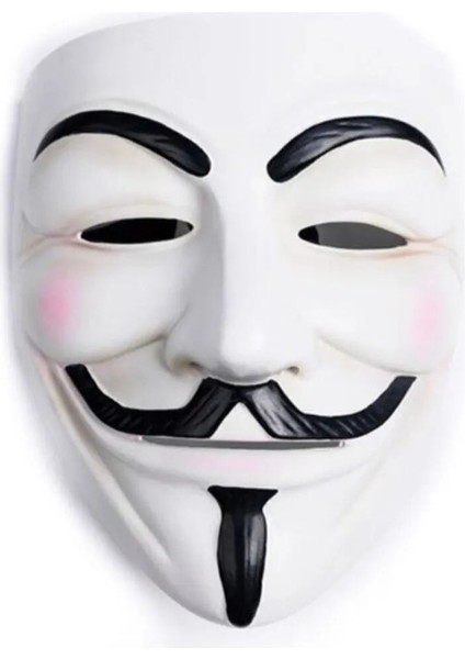 Maske V For Vandetta, Wanted Maskesi