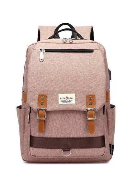 Kolej Tarzı Sırt Sporları Sırt Öğrenci Okul Seyahat Koreli Versiyonu Çantası (Yurt Dışından)