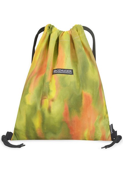 Drawstring Sırt Su Geçirmez Eğlence Sporları Çizme Cebi Öğrenci Özel Deri Depolama Çantası (Yurt Dışından)