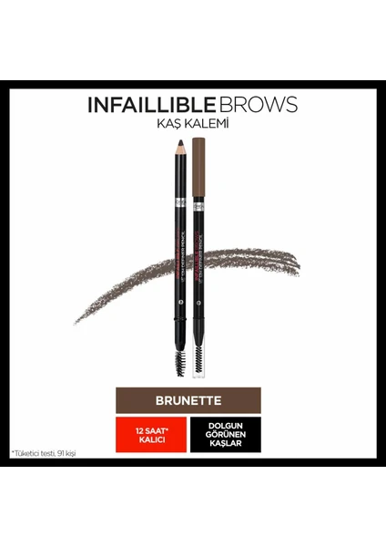 L'Oréal Paris Infaillible Brows Kaş Kalemi 03 Brunette