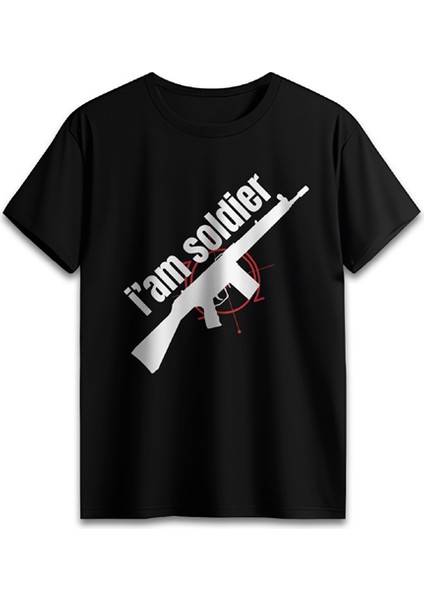 "ı Am Soldıer" Short Sleeve T-Shirt