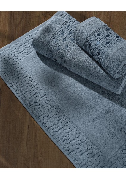 | Oppolo | Extra Yumuşak Pamuklu Eponj 3'lü Havlu Seti
