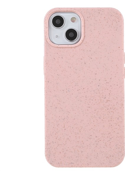Apple iPhone 13 Telefon Kılıfı 6.1 Inç Yıldızlı Sky Serisi Çevre Dostu Mat Kılıf Biyolojik Dostu Buğday Buğday Saman Anti-Drop Tpu Şok Geçirmez Telefon Kapak Pembe (Yurt Dışından) fiyatları