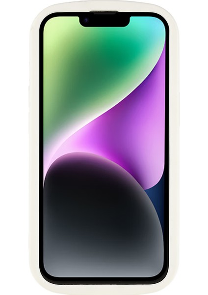 Apple iPhone 13 Telefon Kasası 6.1 Inç 14 Yumuşak Mat Tpu Telefon Kılıfı Bilek Koruyucu Kapak Grey Beyaz (Yurt Dışından) modelleri