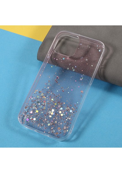 Apple iPhone 13 Telefon Kılıfı Için Sparkle Yıldızlı Gökyüzü Ince Işık Epoksi Anti Scratch Tpu Telefon Kılıfı Koruyucu 6.1 Inç-Pembe (Yurt Dışından) fırsatları