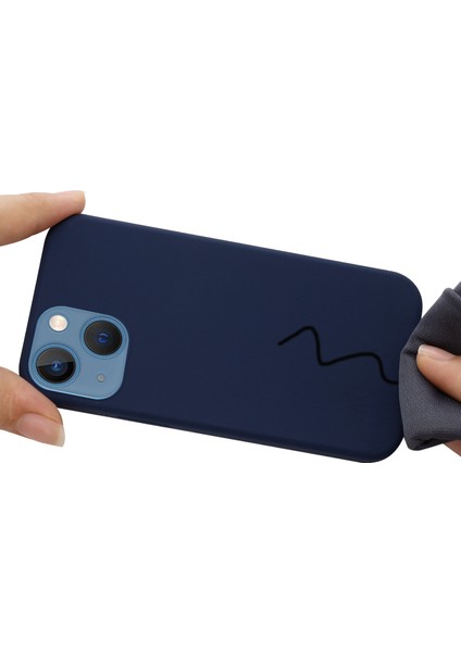 Apple iPhone 14 Telefon Kılıfı Için 6.1 Inç Magsafe Kablosuz Şarjlı Telefon Kılıfı Yumuşak Çizelge Anti Silikon Kapak-Dark Mavi (Yurt Dışından) fırsatları
