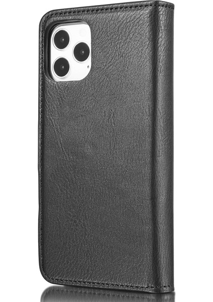 Apple iPhone 13 Için Tam Koruma Önleyici Bölünmüş Deri Cüzdan Çıkarılabilir 2'si 1 Arada Telefon Kasası-Siyah (Yurt Dışından) modelleri