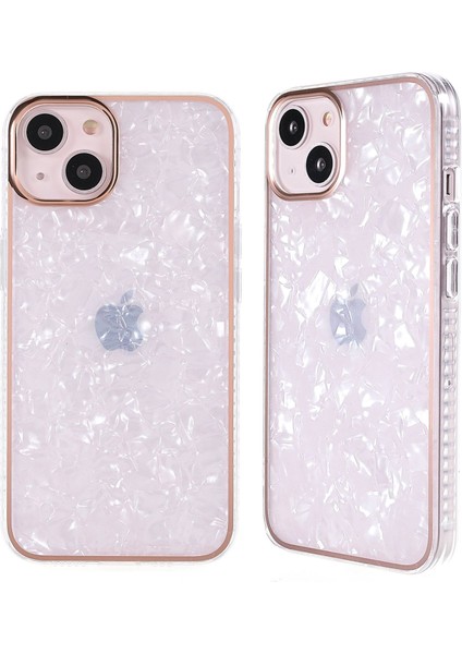 Apple iPhone 13 Telefon Kasası Için Lake Tpu Telefon Kasası 6.1 Inç Imd Deniz Kılıfı Doku Anti-Drop Telefon Koruyucu Aksesuar-Beyaz (Yurt Dışından)