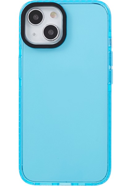 Apple iPhone 13 Telefon Kılıfı Pc+Tpu Kılıfı 6.1 Inç Damla Dayanıklı Temiz Cep Telefonu Geri Koruyucu Kapak Temel Mavi Mavi (Yurt Dışından)