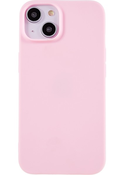 Apple iPhone 13 Telefon Kılıfı Için 6.1 Inç Arka Kabuk Önleme Önleyici Yumuşak Tpu Telefon Kılıfı Şok Geçirmez Mat Koruyucu Kapak Pembe (Yurt Dışından)