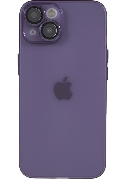 Metal Kamera Lens Çerçeve Mühendisi ile Apple iPhone 13 Dalgalı Mat Tpu Telefon Kapağı Için Koruyucu Kılıf (Yurt Dışından)