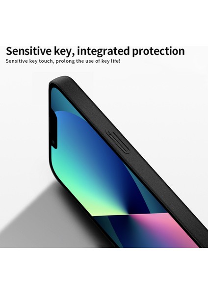 Kalkan Mat Şok Geçirmez Sert Pc Koruyucu Kasa, Apple iPhone 13 6.1 Inç Mavisi Için (Yurt Dışından) fiyatları