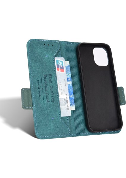 Apple iPhone 13 Telefon Kasası 6.1 Inç Cüzdan Anti-Dust Pu Deri Koruyucu Telefon Kılıfı Stand Kitap Tasarım Şok Geçirmez (Yurt Dışından) fırsatları