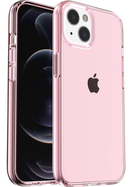 Apple iPhone 14 Telefon Kasası Şeffaf Telefon Kılıfı 6.1 Inç Çizgiye Karşı Sert Pc+Yumuşak Tpu Kasa (Yurt Dışından)