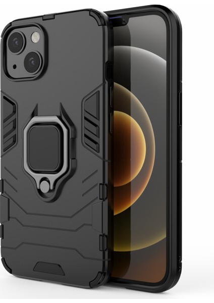 Apple iPhone 13 6.1 Inç-Black Için Ring Tutucu Kickstand ile Anti-Drop 2-1 Arada Pc Tpu Hibrit Kılıf (Yurt Dışından) fiyatları