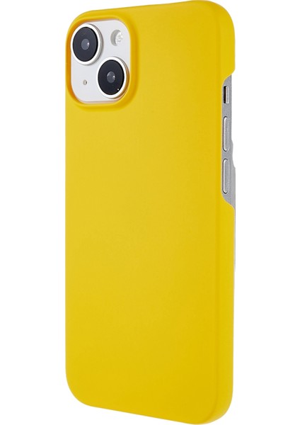 Apple iPhone 14 Telefon Kasası 6.1 Inç Aşamalı Anti-Çizik Çizik Sert Pc Sırt Koruyucu Kasa Anti-Gall Ka Parlak Yüzey Kaplama-Sarı (Yurt Dışından) modelleri