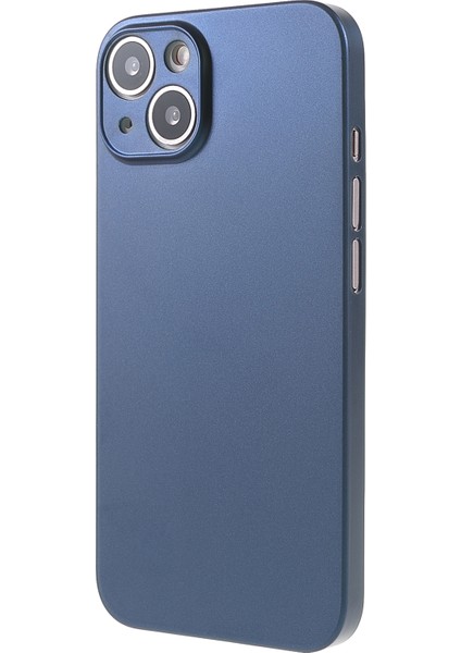 Apple iPhone 13 Için Telefon Kasası Ultra Ince Buzlu Yüzey Kesin Kesim Anti-Drop Anti-Slatch Önleyici Sert Pc Telefon Kılıfı Kapak 6.1 Inç-Mavi (Yurt Dışından) modelleri