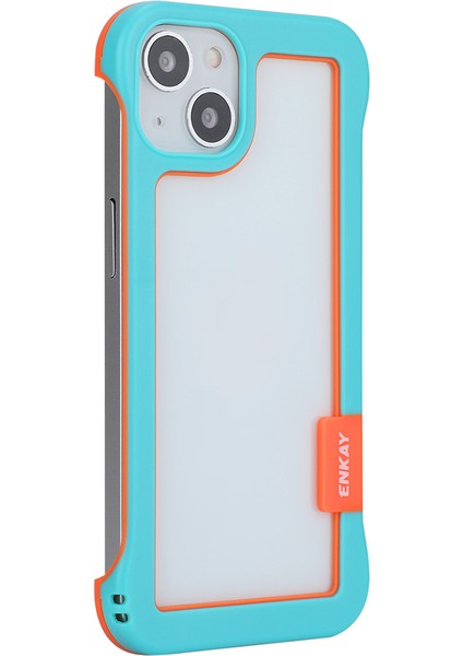 Apple iPhone 13 Telefon Kasası Ince Telefon Kasası+9h Temperli Cam Ekran Koruyucu 6.1 Inç Çerçevesiz Isı Disipasyonu Telefon Kabuğu Damla Direnci Koruyucu Kapak Mavisi (Yurt Dışından) modelleri