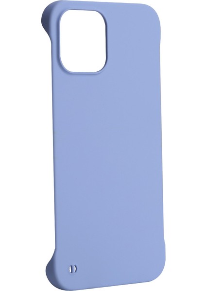 Apple iPhone 13 Telefon Kılıfı Için Air Yastıklama Için Ka Mat Çerçevesiz Çizelgeleme Önleyici Sert Pc Telefon Kılıfı Kabuk 6.1 Inç-Mor (Yurt Dışından)